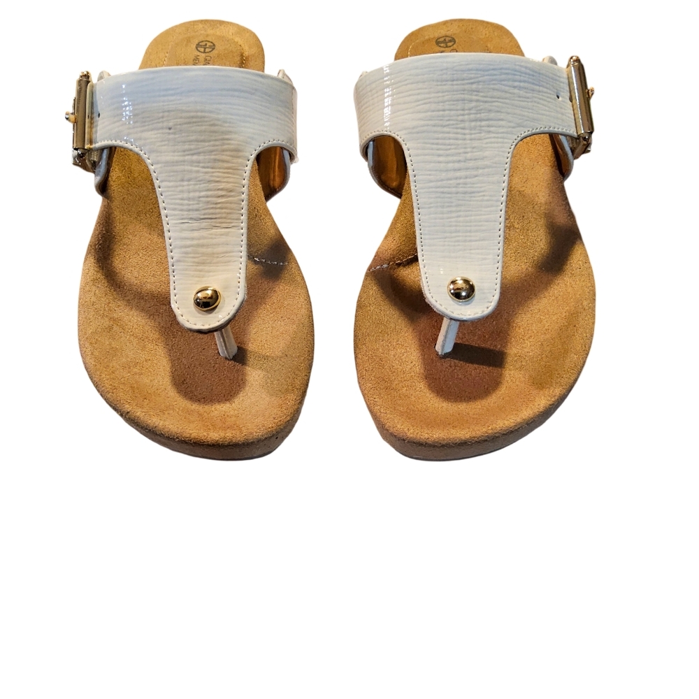 Giani Bernini White Sandals